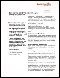 TransparencFEE Flier